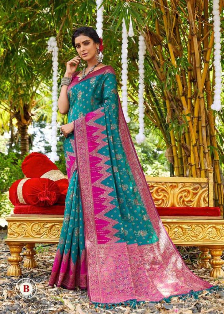 Shangrila Kumran Silk Vol 3 Festive Wear Silk Saree Catalog