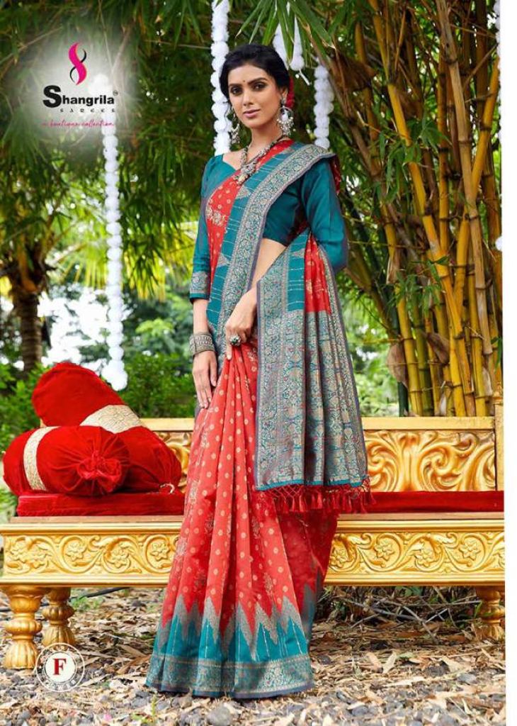 Shangrila Kumran Silk Vol 3 Festive Wear Silk Saree Catalog