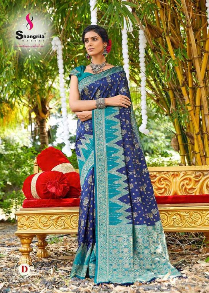 Shangrila Kumran Silk Vol 3 Festive Wear Silk Saree Catalog