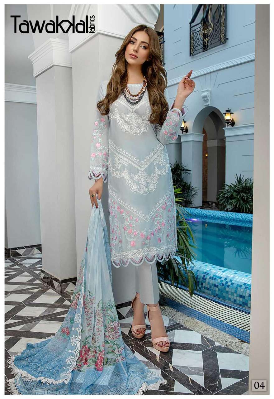 Tawakkal Zaafira Luxury Karachi Cotton Buy Karachi Cotton Suits