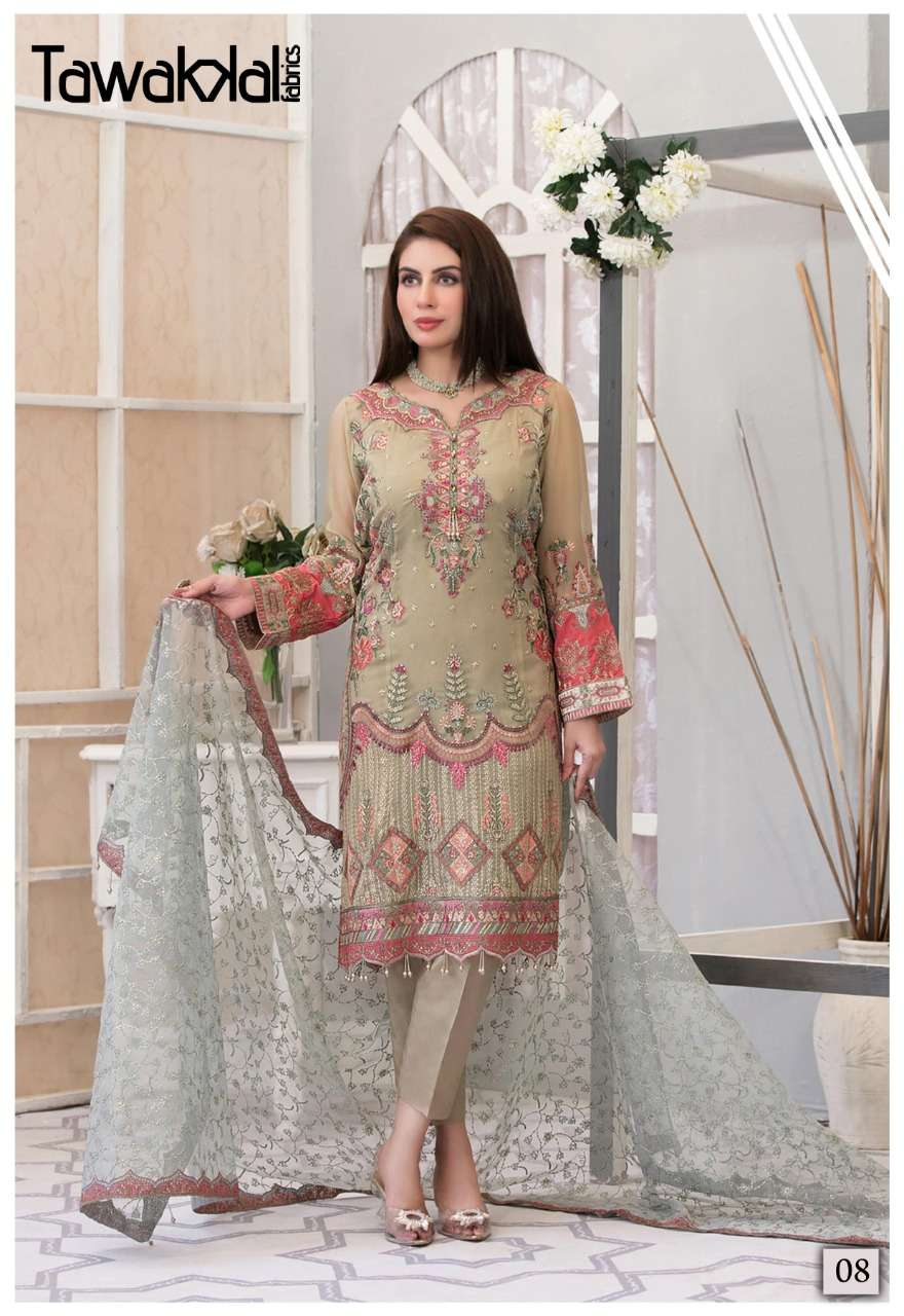Tawakkal Zaafira Luxury Karachi Cotton Buy Karachi Cotton Suits