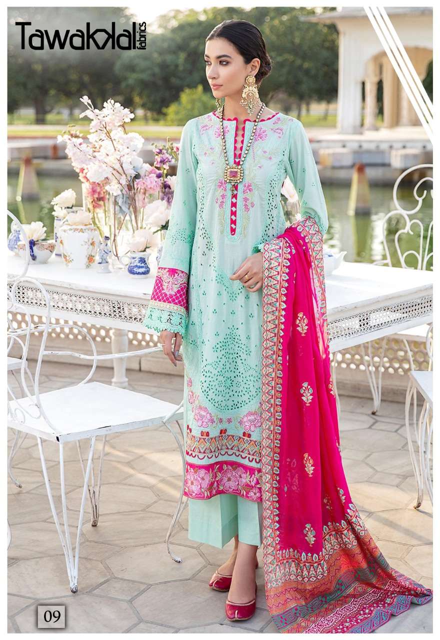 Tawakkal Zaafira Luxury Karachi Cotton Buy Karachi Cotton Suits