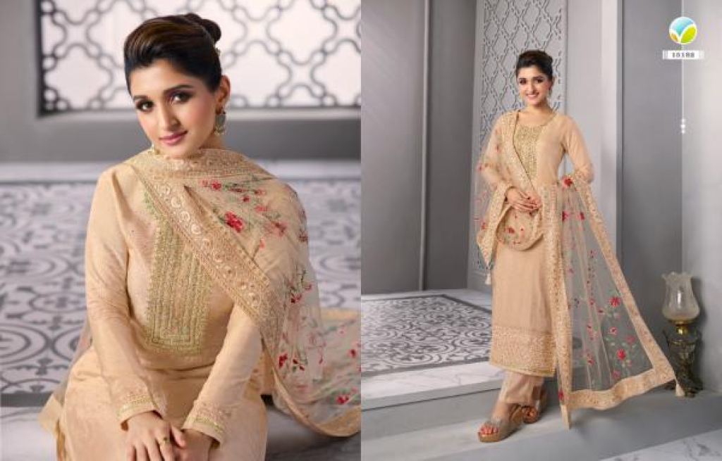Vinay Kaseesh Infinity Hit List Silk Designer Party Wear Salwar