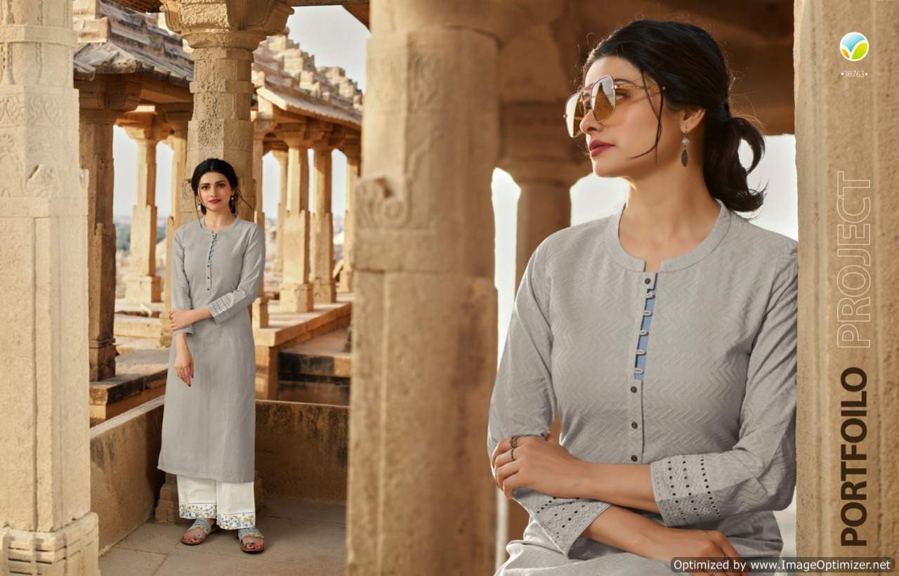 Vinay Tumbaa Vintage Ethnic Wear Online Kurti With Bottom Catalog