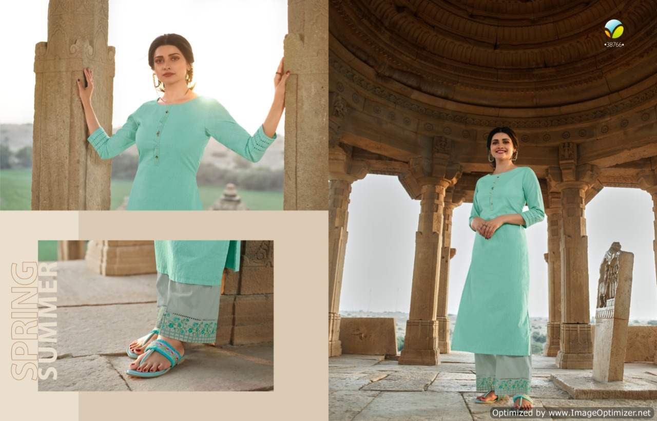 Vinay Tumbaa Vintage Ethnic Wear Online Kurti With Bottom Catalog