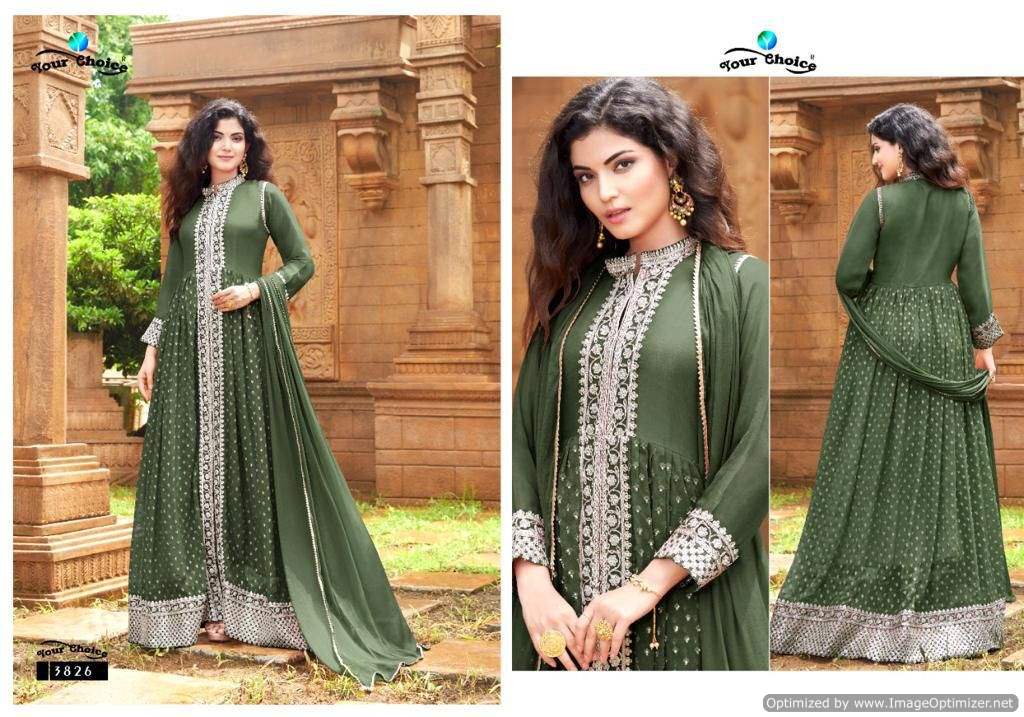 Your Choice D Zire Georgette Designer Salwar Suits