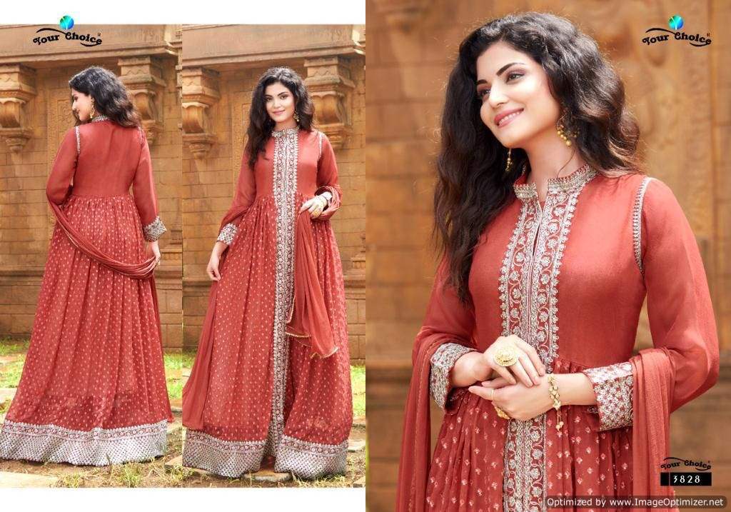 Your Choice D Zire Georgette Designer Salwar Suits