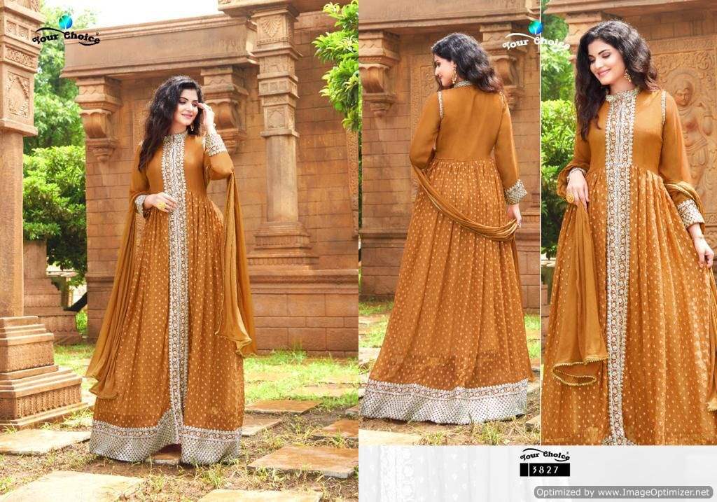 Your Choice D Zire Georgette Designer Salwar Suits