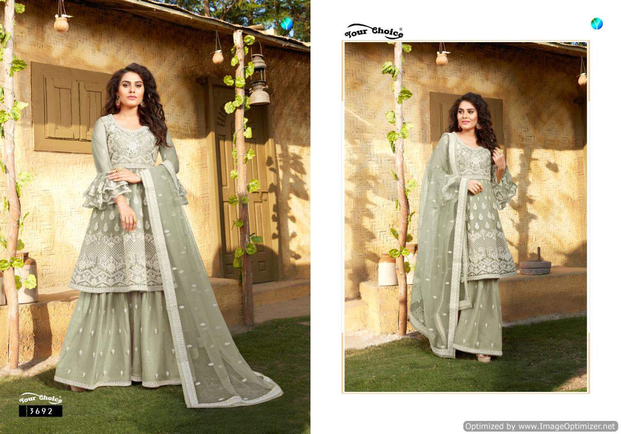 Your Choice Zoyaa Festive Wear Designer Low Rate Shopping Salwar Kameez