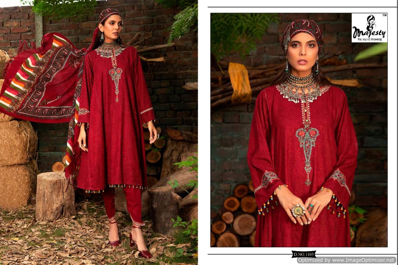 Majesty Maria Vol 11 Jam Silk Pakistani Salwar Kameez Catalog