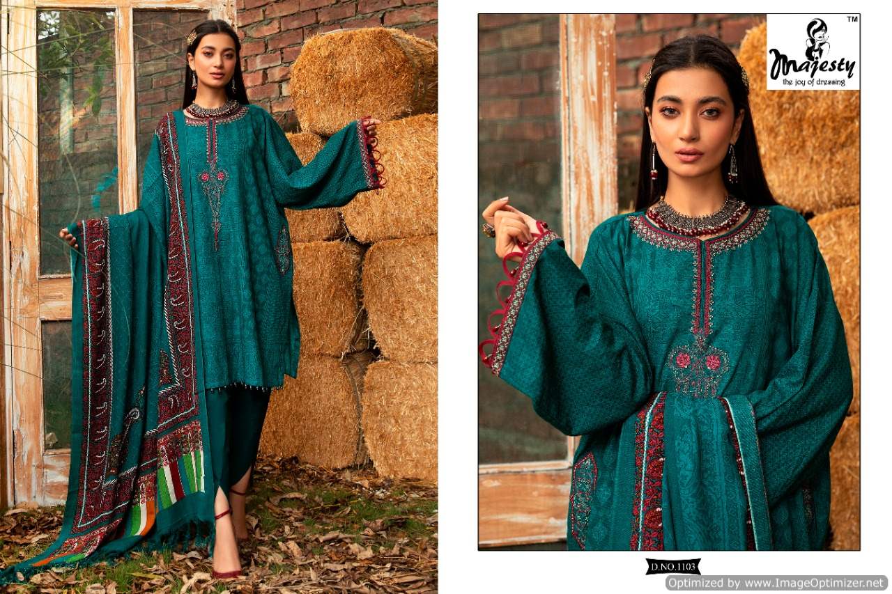 Majesty Maria Vol 11 Jam Silk Pakistani Salwar Kameez Catalog