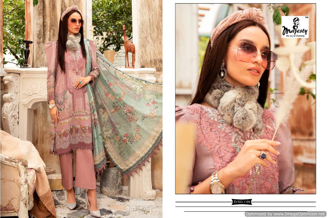 Majesty Maria Vol 11 Jam Silk Pakistani Salwar Kameez Catalog