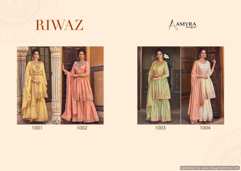 Amyra Riwaz Festive Embroidery Salwar Kameez Catalog