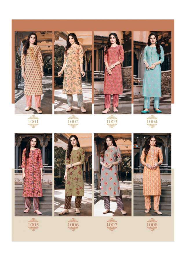 Kajal Style Urban Beauty Vol 1 Fancy Wholesale Kurti With Bottom Catalog