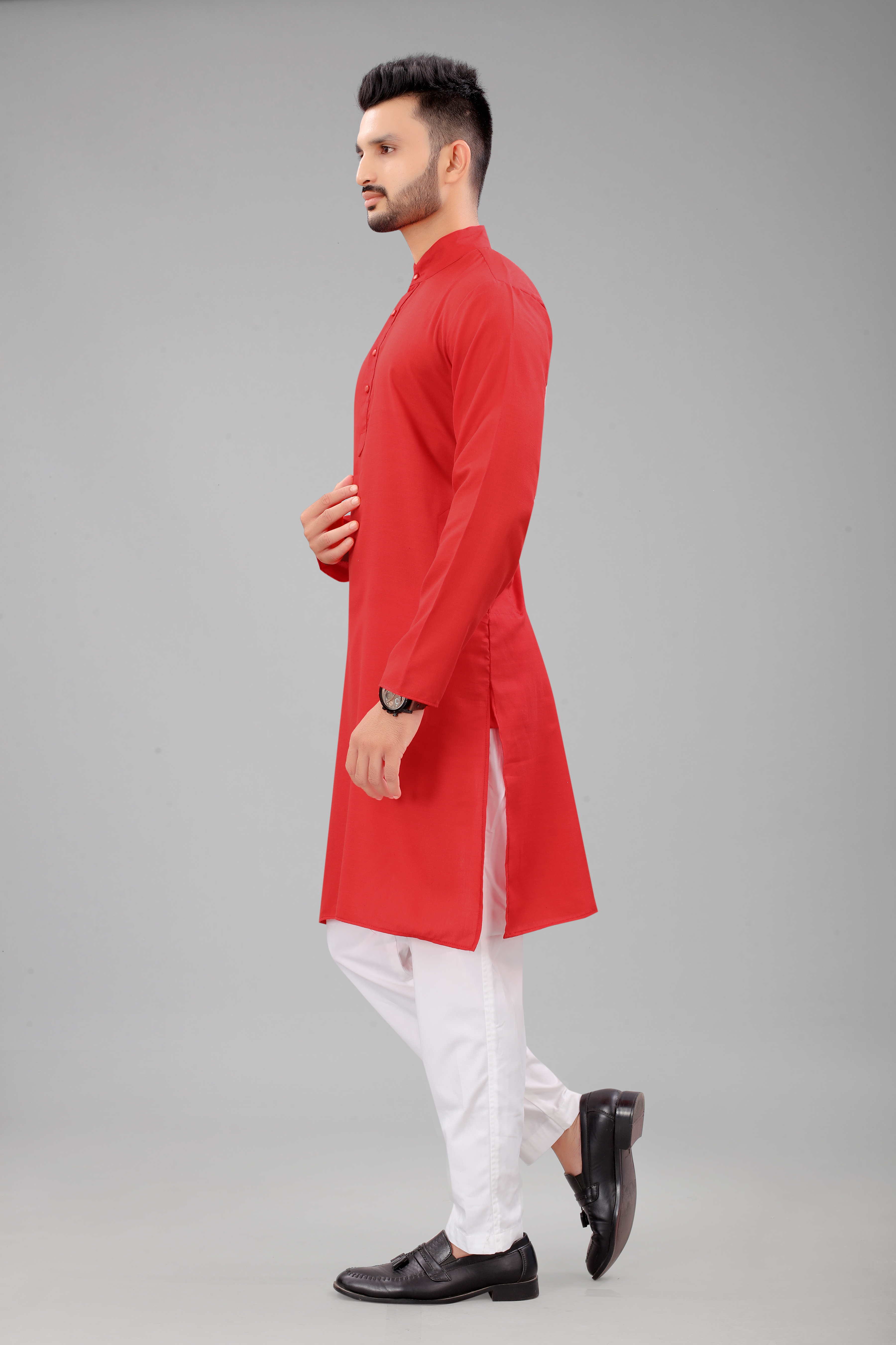Red For Men Kurtas Online In India Buy  Red Kurta Pyjama Sets For Men