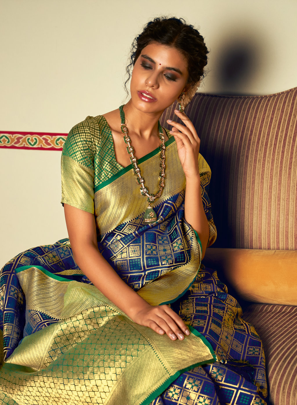 Sangam Presents Zari Patola Designer Patola Silk Sarees