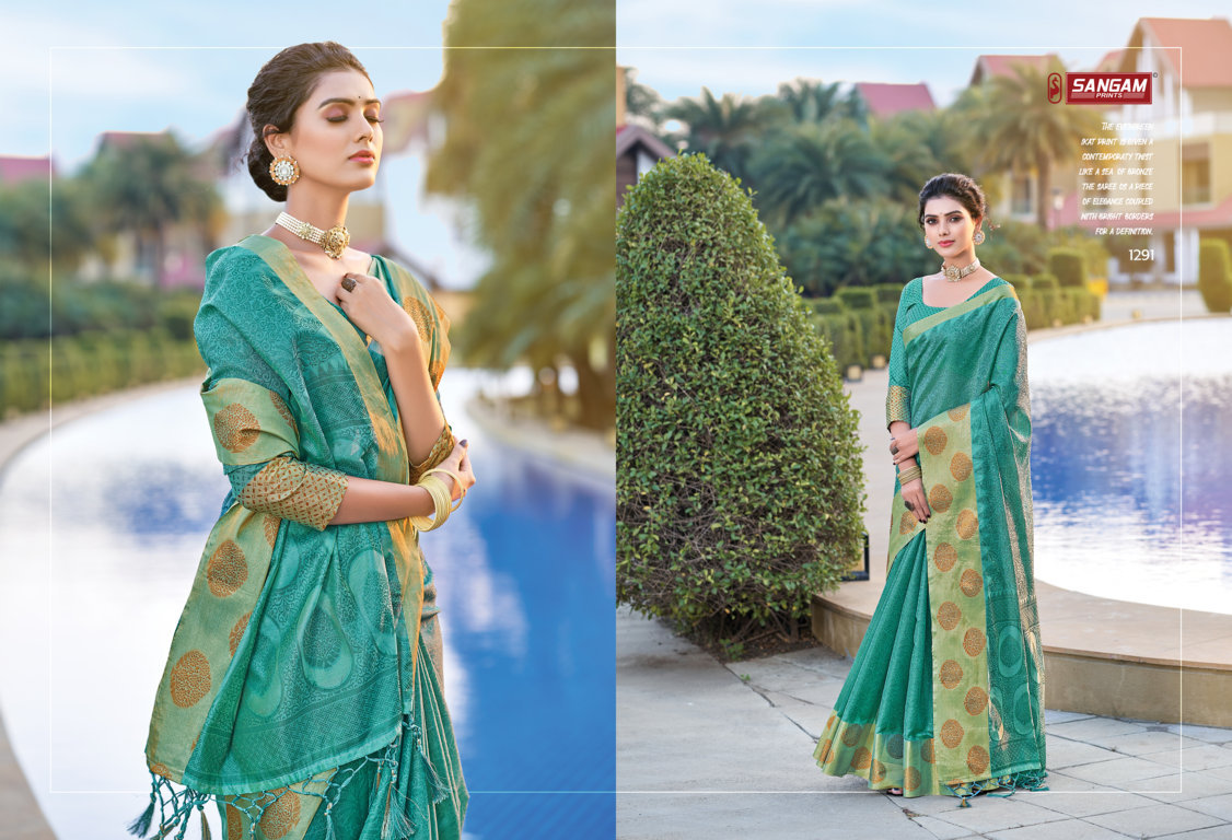 Sangam Gulzar Festive Shreeya Rich Pallu Buy Saree Catalog Wholesale