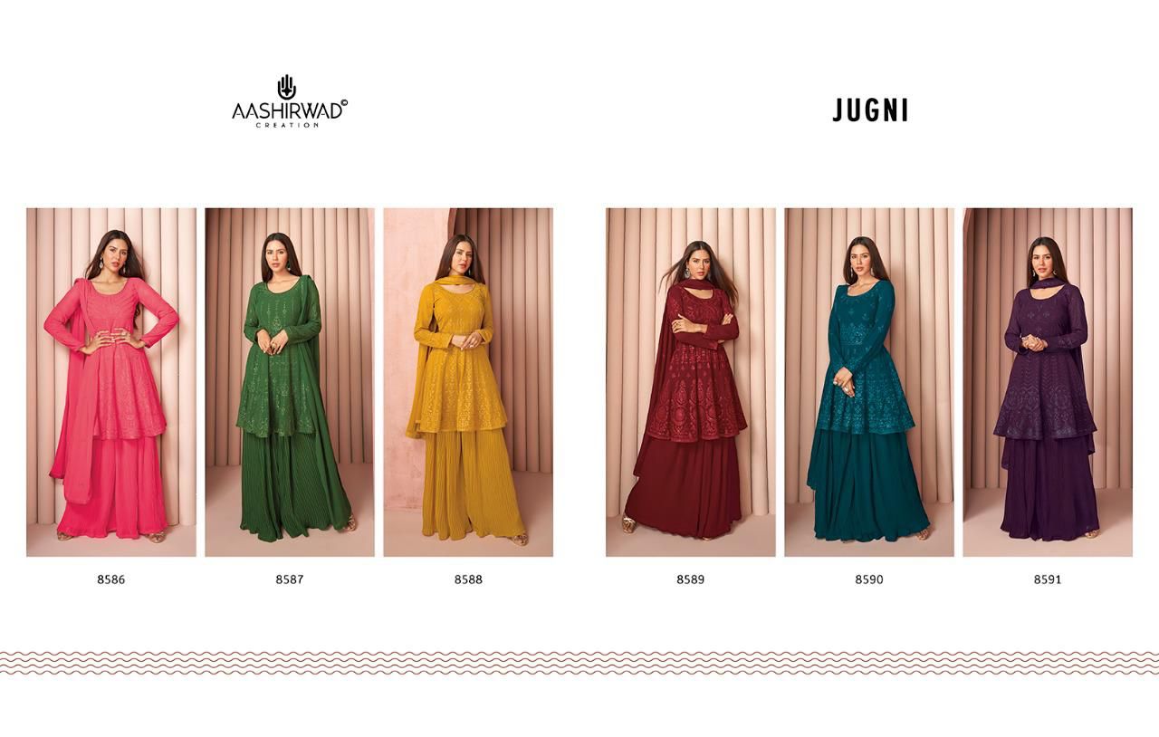 Aashirwad Jugni 8586 Series Designer Salwar Suits Buy Latest Suit Design 2021 Party Wear Collection