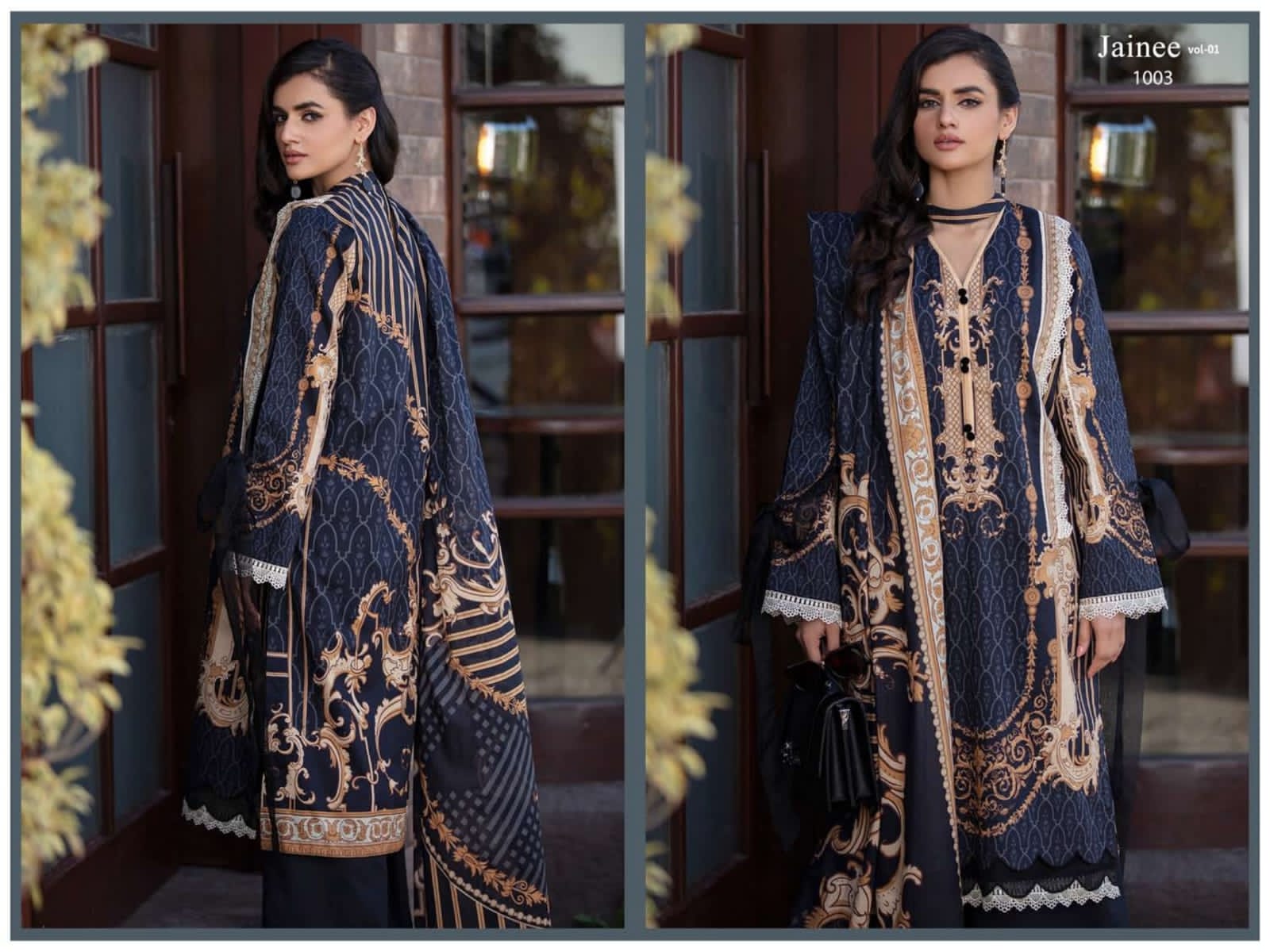 Agha Noor Jainee Vol  1 Luxury Lawn Karachi Cotton Catalog
