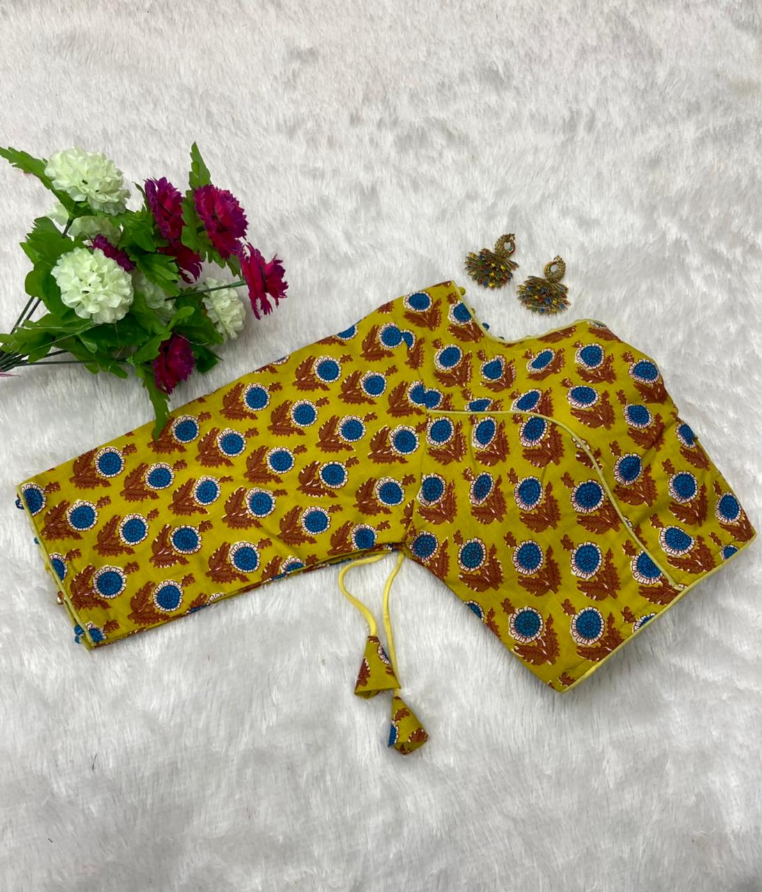 Ajrak Print Blouse Buy Readymade Blouse Wholesale In Surat