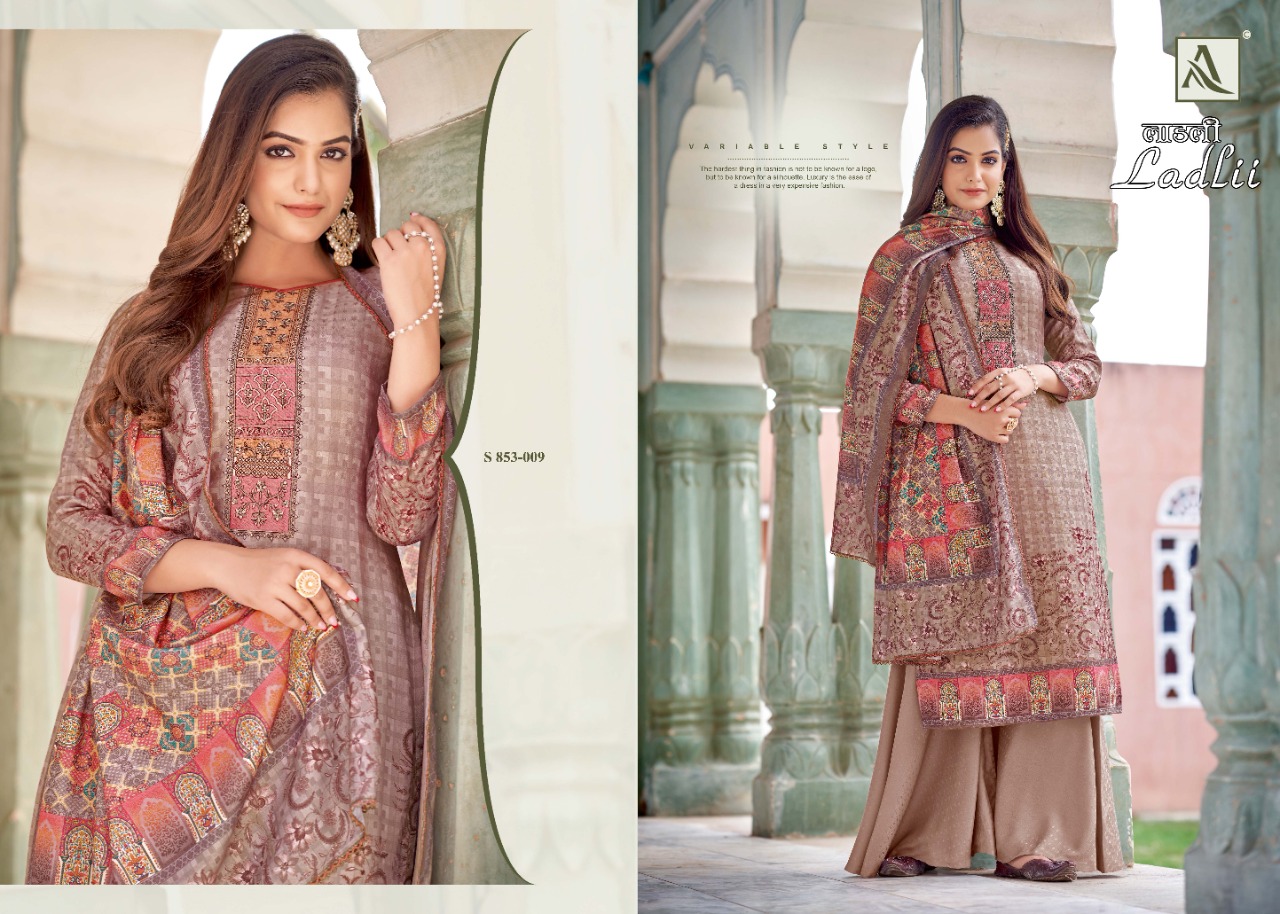 Alok Ladlii Fancy Cotton Digital Printed Dress Material Catalog