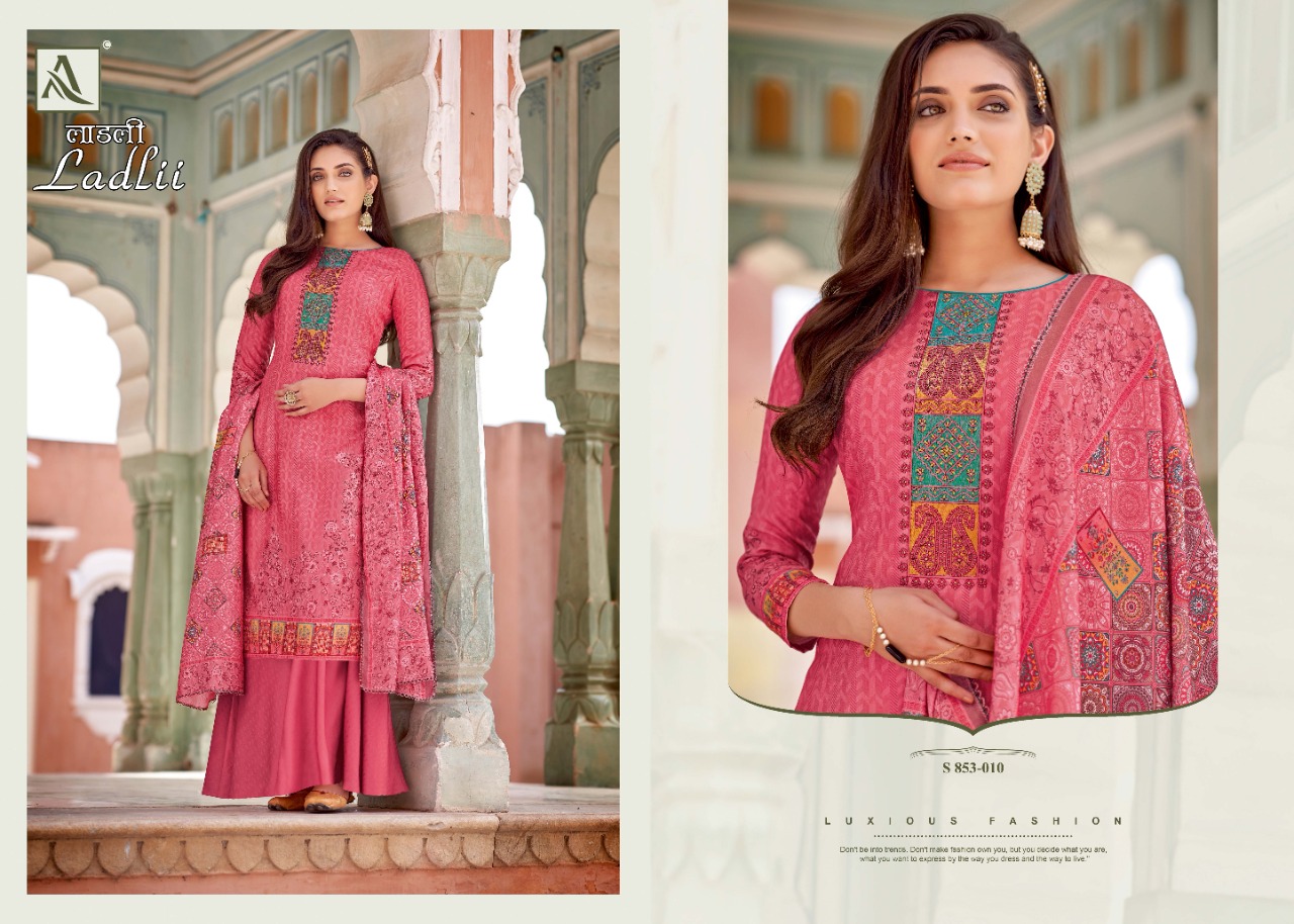 Alok Ladlii Fancy Cotton Digital Printed Dress Material Catalog