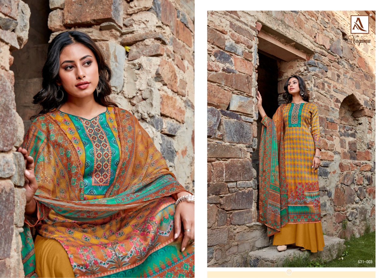 Alok  Nagmaa Jam Cotton  Wholesale Dress Materials Catalog