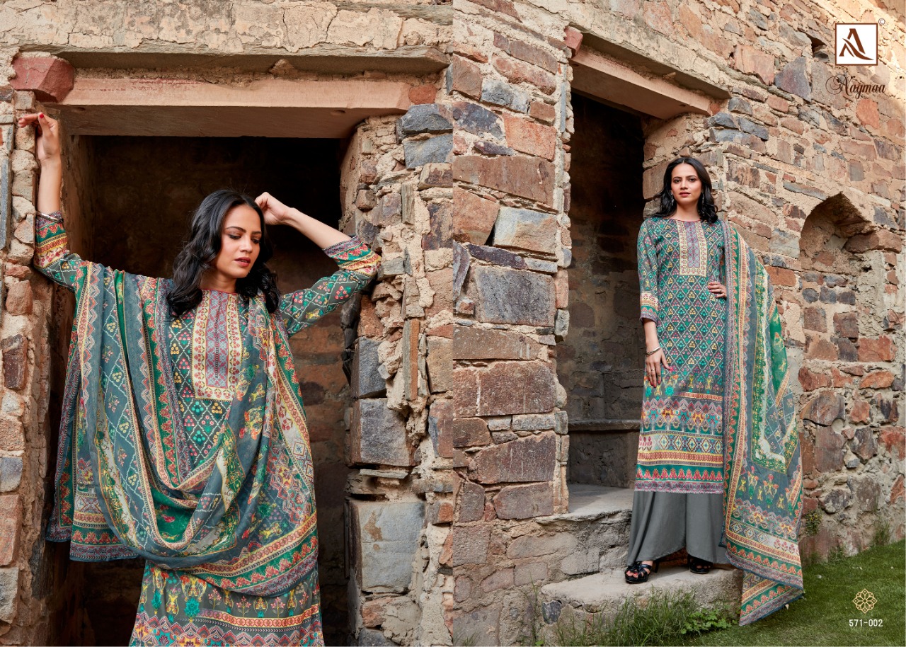 Alok  Nagmaa Jam Cotton  Wholesale Dress Materials Catalog