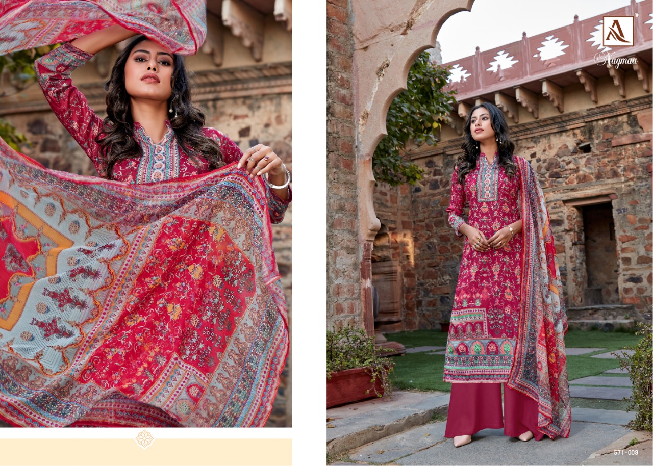 Alok  Nagmaa Jam Cotton  Wholesale Dress Materials Catalog
