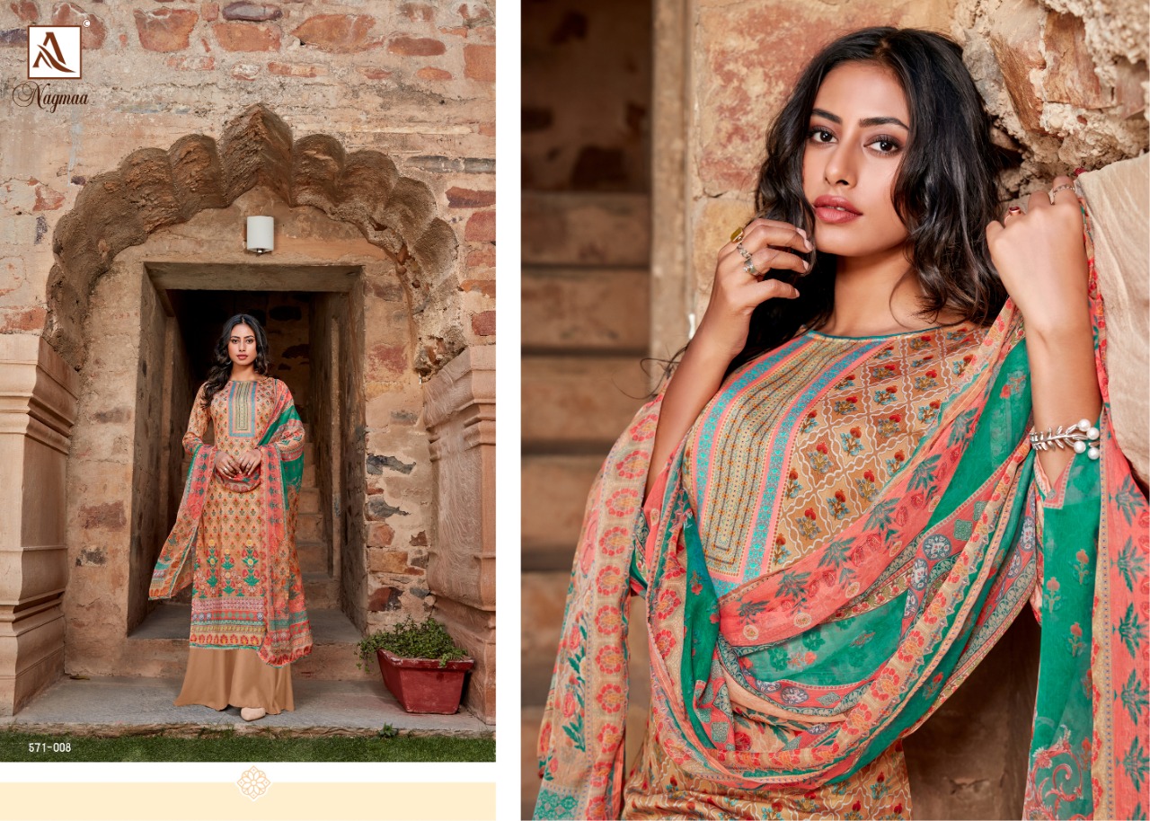 Alok  Nagmaa Jam Cotton  Wholesale Dress Materials Catalog