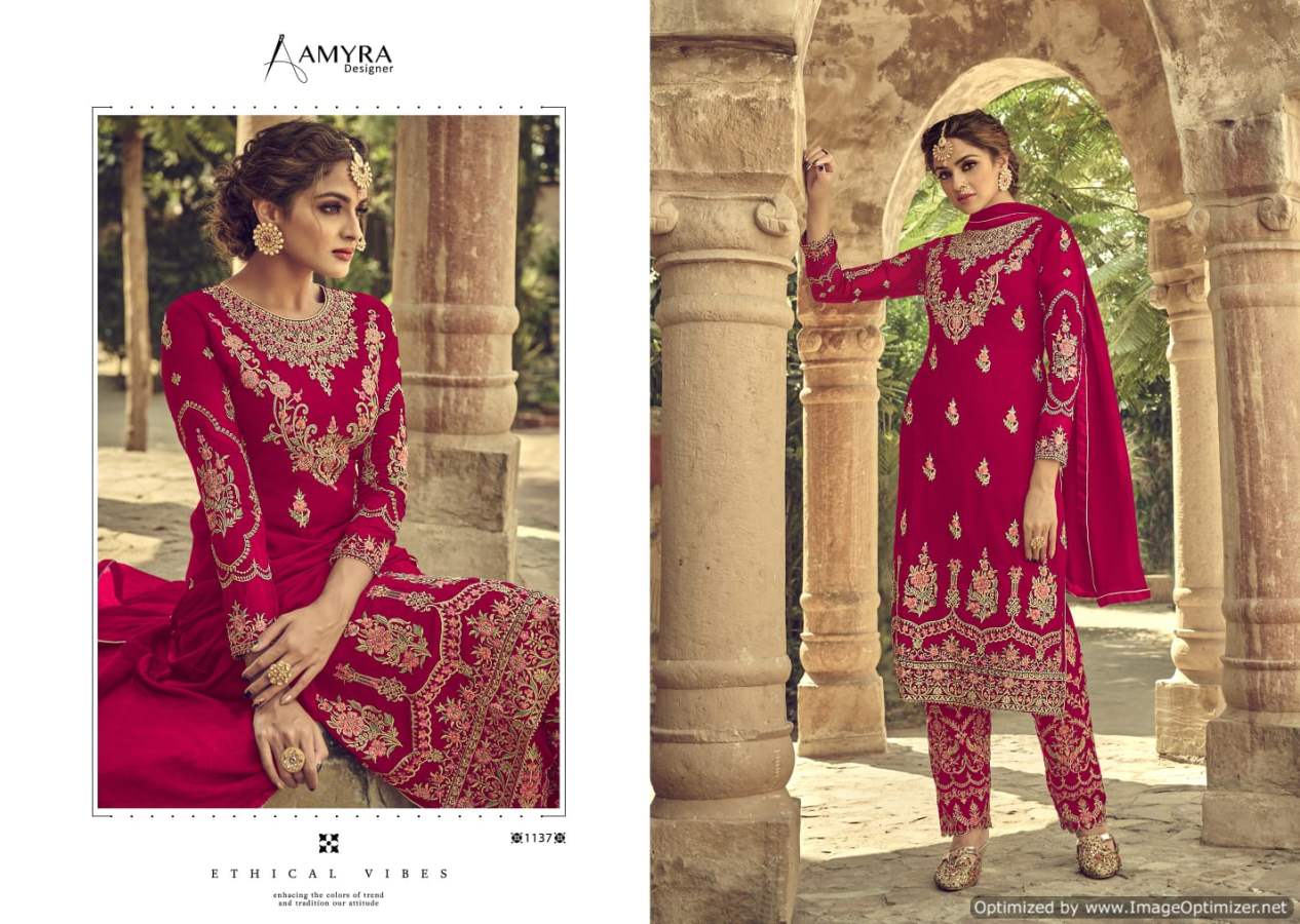 Amyra First Look Vol  2 Georgette Wear Designer Salwar Suits Catalog
