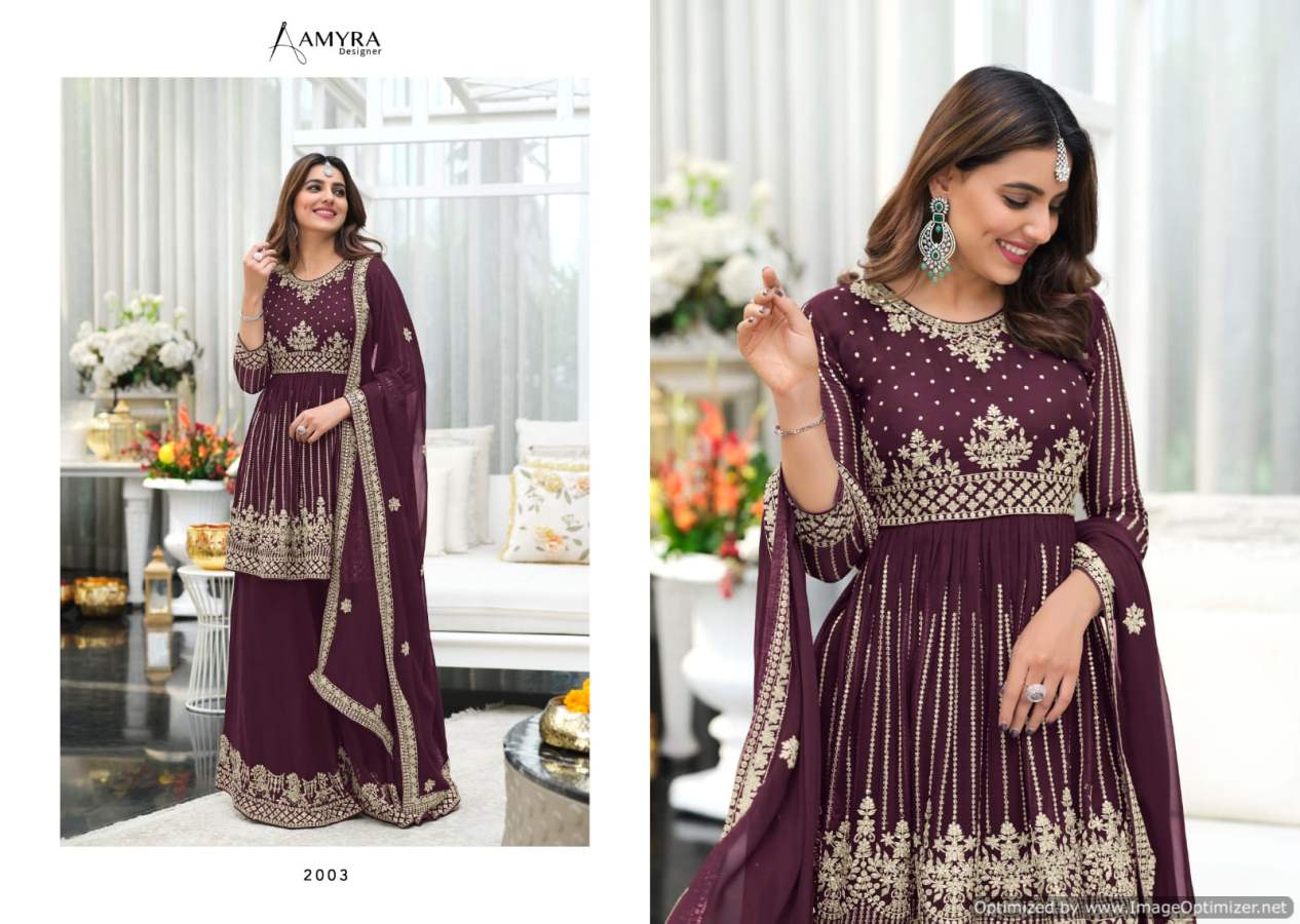 Amyra Zarkash  Vol 2 Exclusive Wear Designer Salwar Kameez Catalog