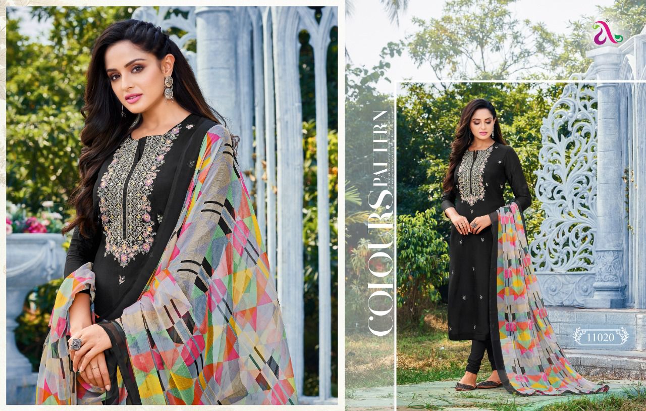 Angroop Dairy Milk Vol  35 Chanderi Cotton Dress Material Catlaog