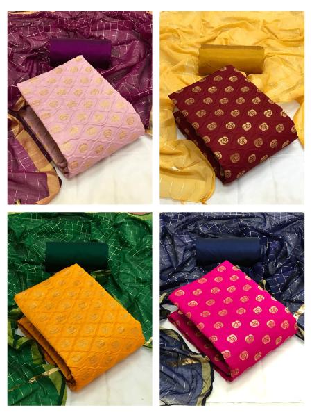 Banarasi Silk Vol  54 Festive Wear Dress Material Catalog