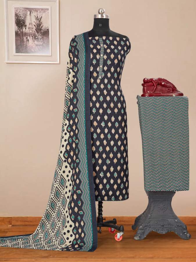 Bipson Preeto 1695 Winter Wear Printed Pashmina  Buy Pashmina Dress Material Catalog