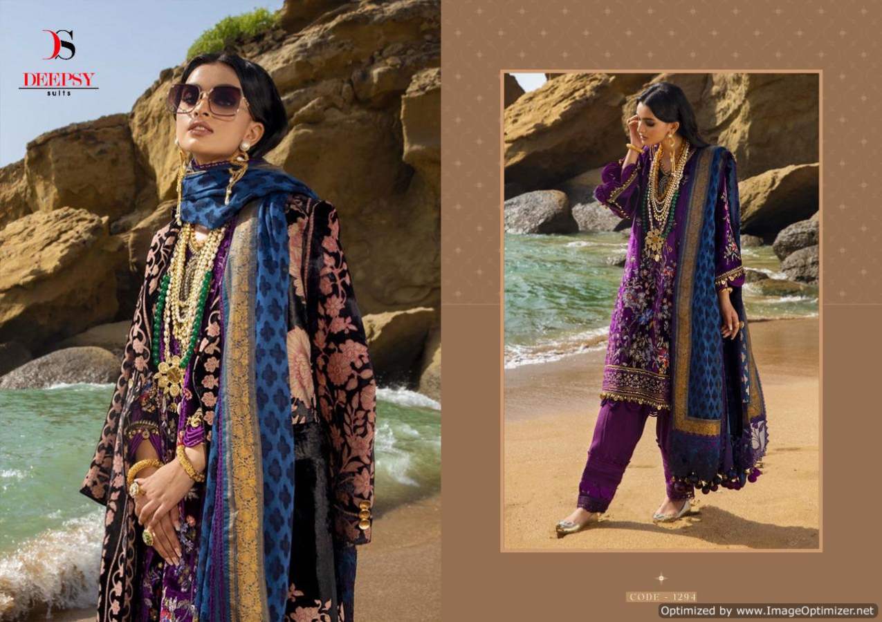 Deepsy Sana Safinaz Luxury Velvet  Vol 21 Pakistani Salwar  Suits Catalog