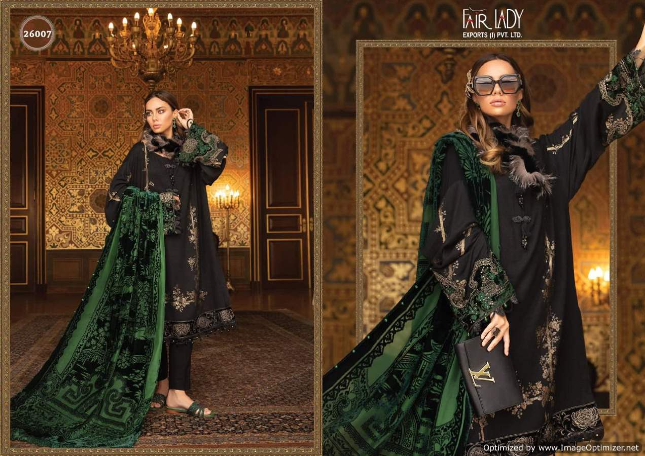 Fair Lady Maria B Lawn Collection Pakistani Salwar Kameez Catalog