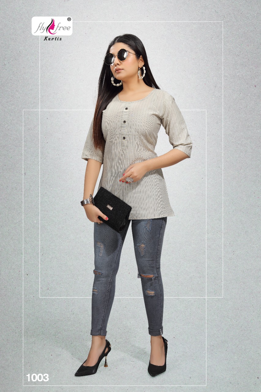 Fly Free One Plus Vol 3 Short  Fancy Casual Wear   Top