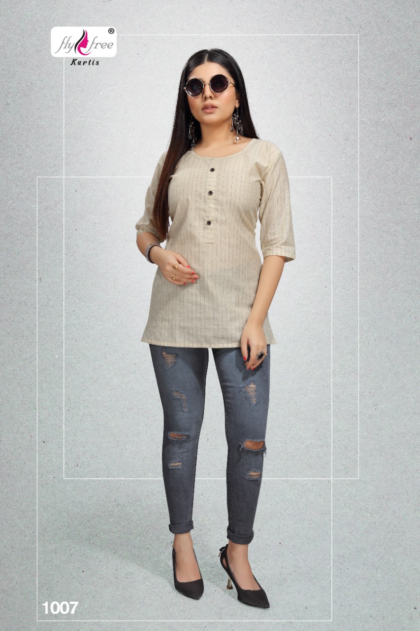 Fly Free One Plus Vol 3 Short  Fancy Casual Wear   Top