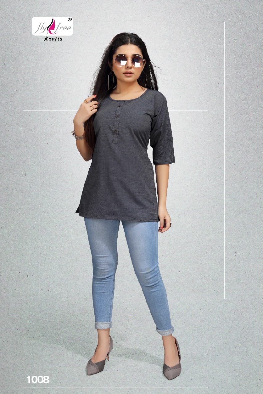Fly Free One Plus Vol 3 Short  Fancy Casual Wear   Top