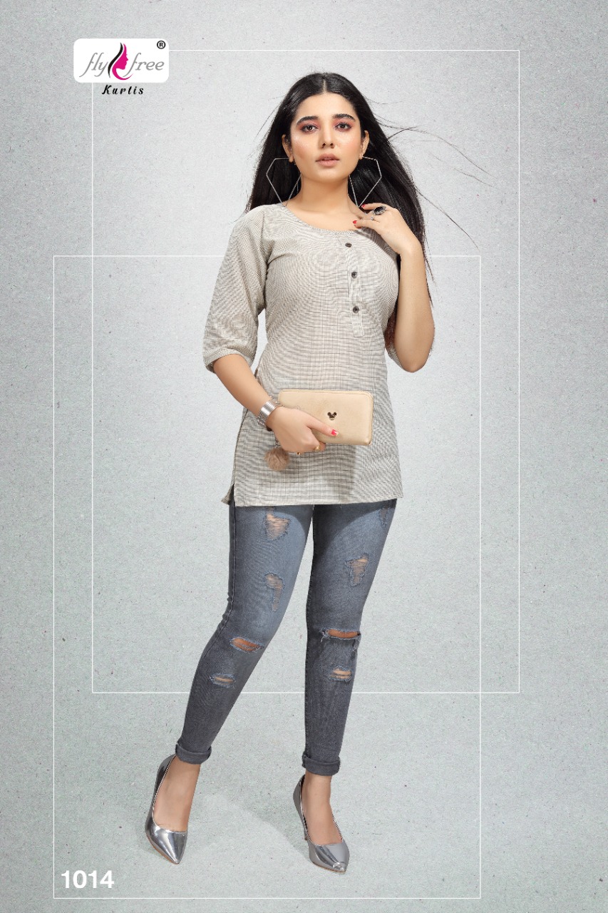 Fly Free One Plus Vol 3 Short  Fancy Casual Wear   Top