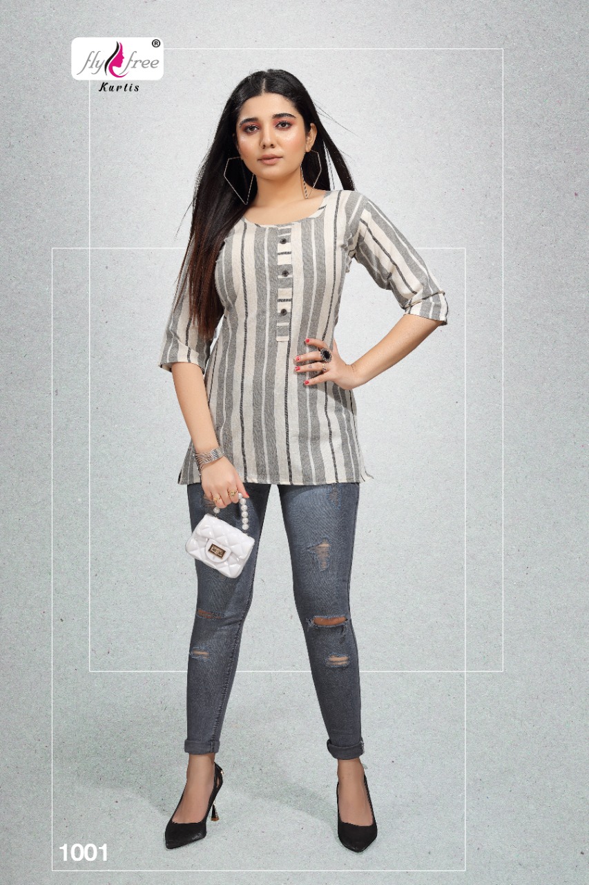 Fly Free One Plus Vol 3 Short  Fancy Casual Wear   Top