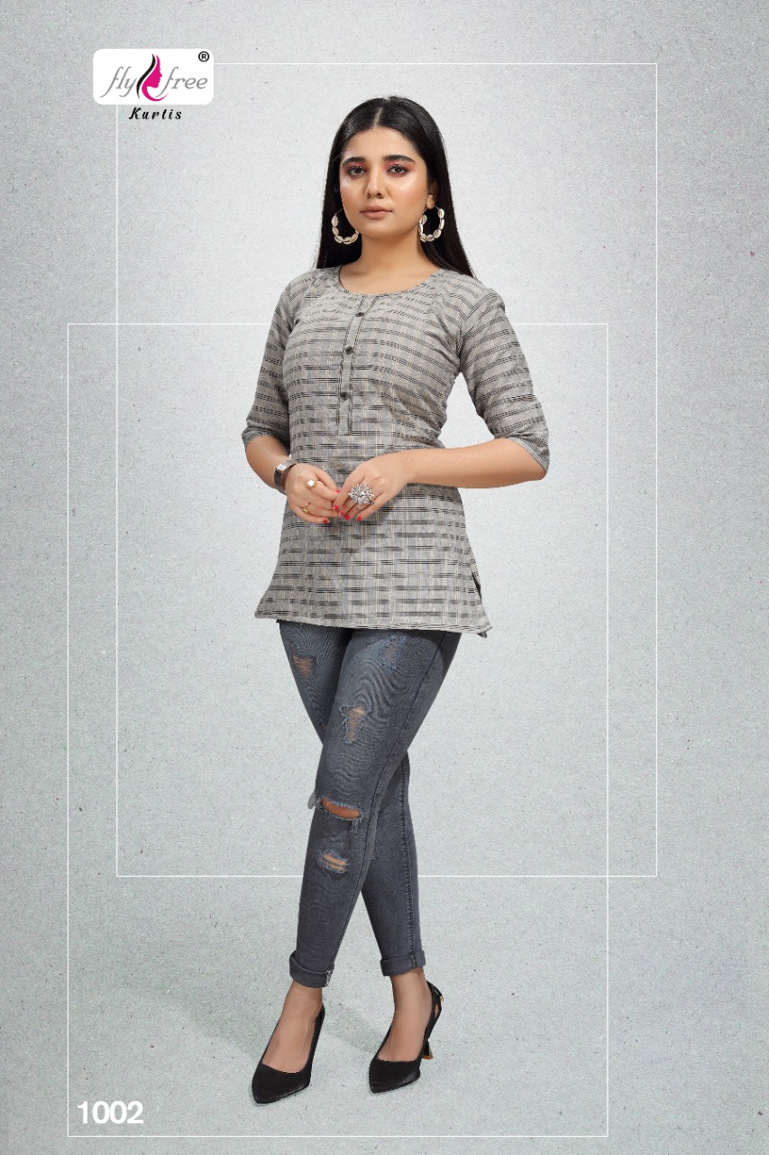 Fly Free One Plus Vol 3 Short  Fancy Casual Wear   Top