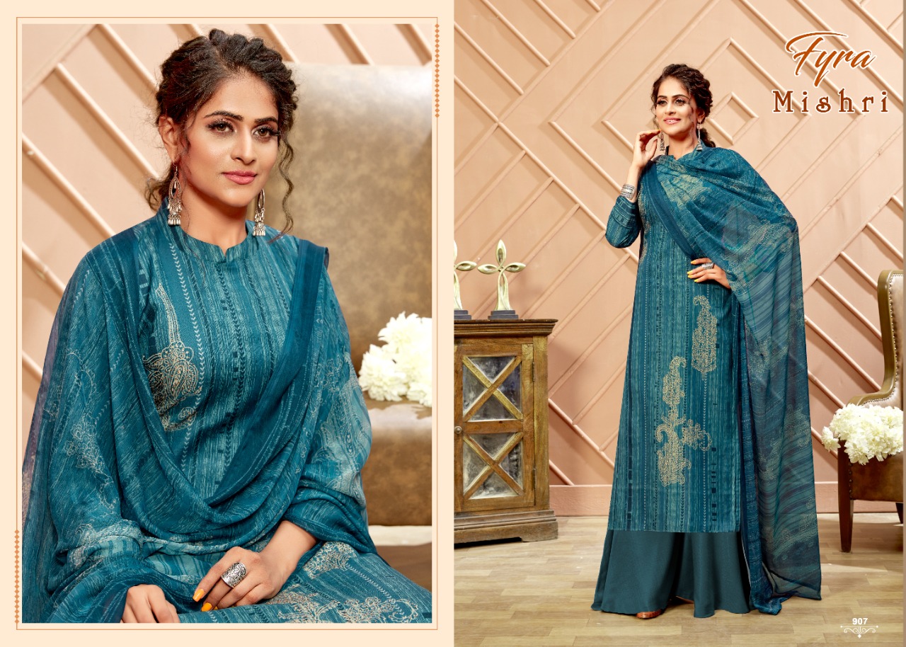 Fyra  Mishri Soft Cotton Casual Wear Dress Materials Catalog