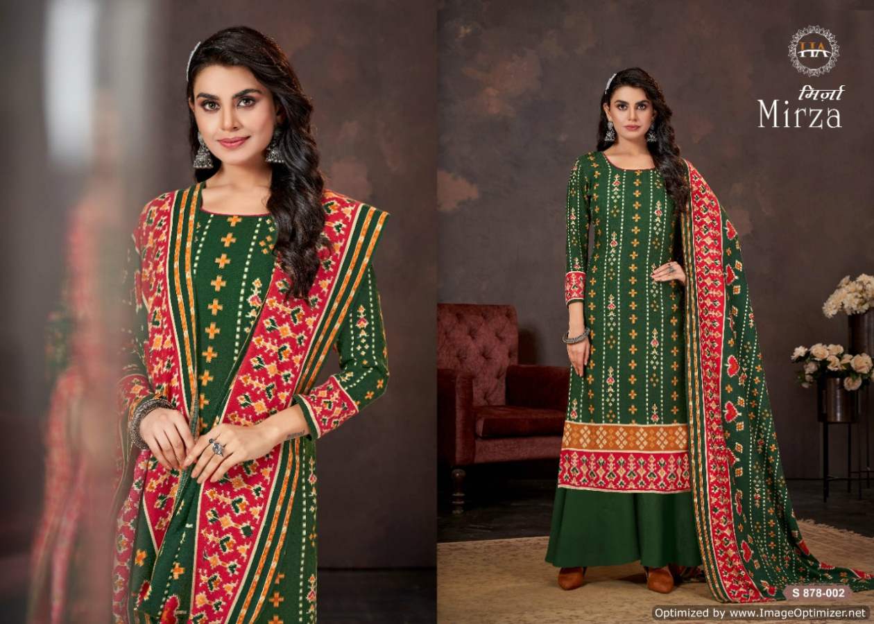 Harshit Mirza Winter Designer Pashmina Dress Material Catalog