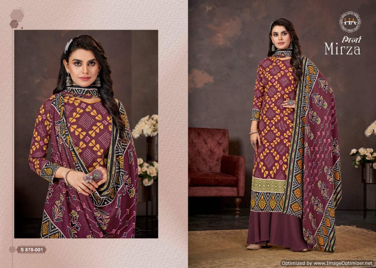 Harshit Mirza Winter Designer Pashmina Dress Material Catalog