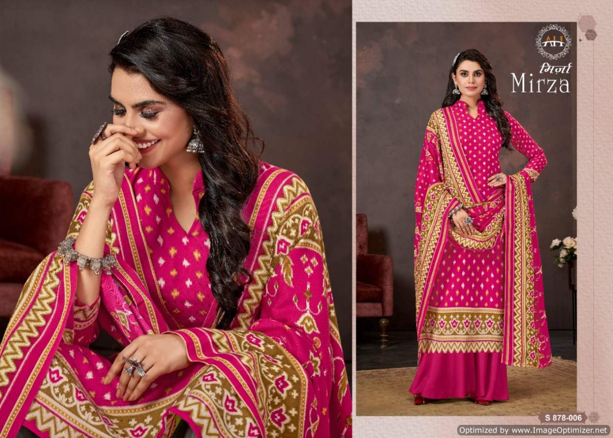 Harshit Mirza Winter Designer Pashmina Dress Material Catalog