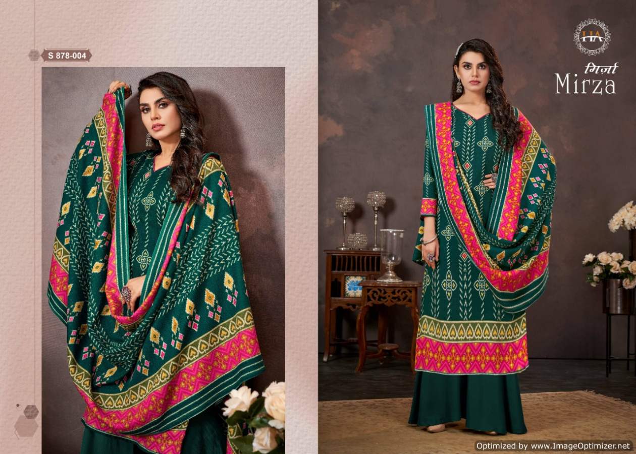 Harshit Mirza Winter Designer Pashmina Dress Material Catalog