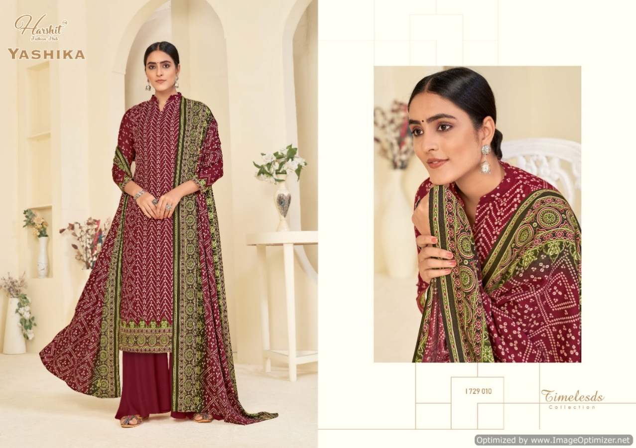 Harshit Yashika Winter Wear Designer Wool Pashmina Catalog