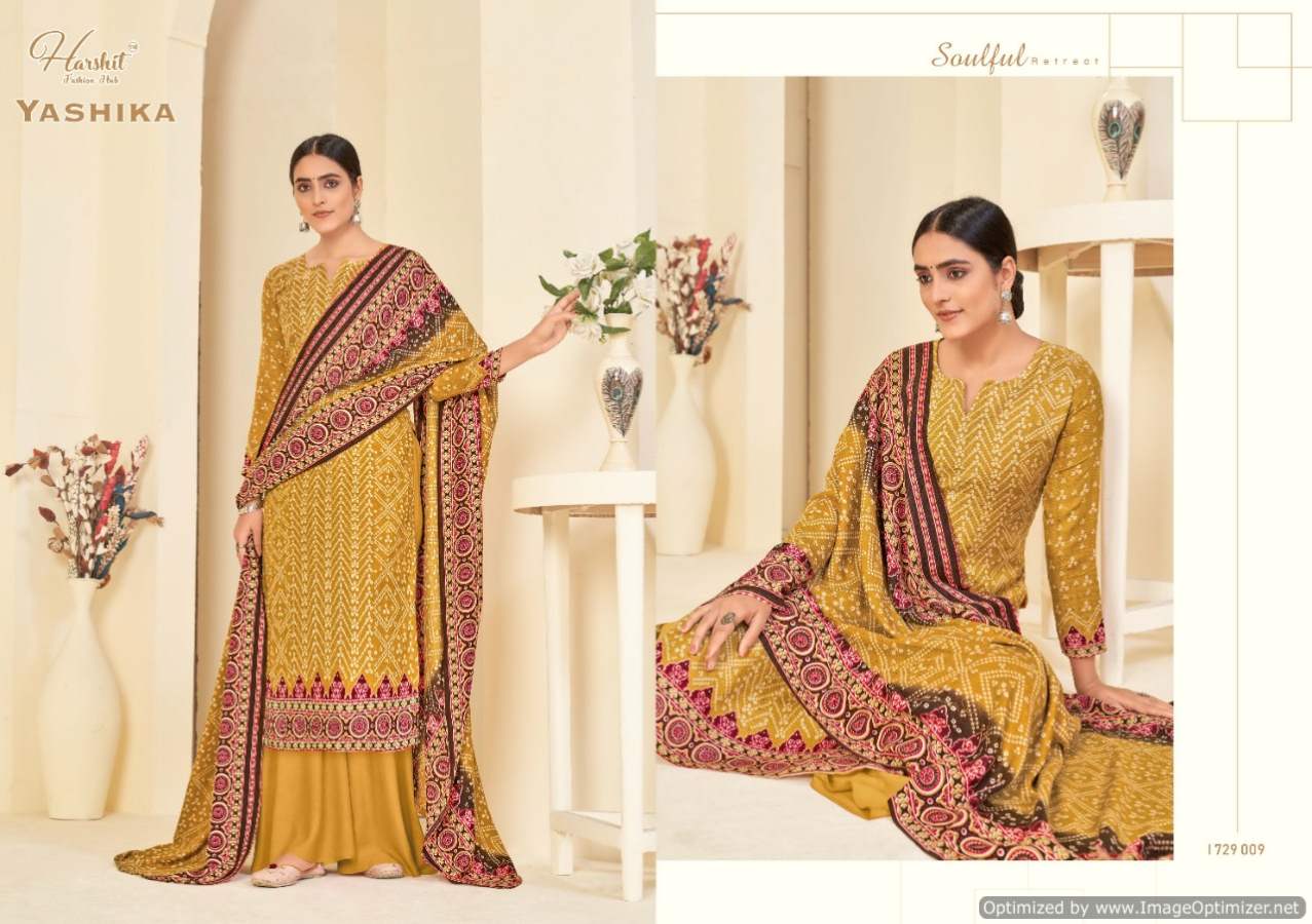 Harshit Yashika Winter Wear Designer Wool Pashmina Catalog